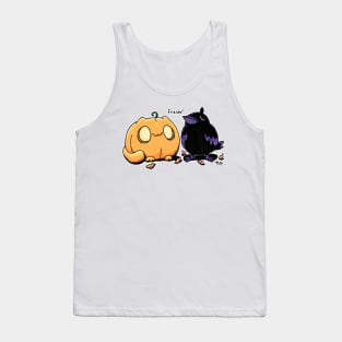 Pumpkitt and the Raven Tank Top